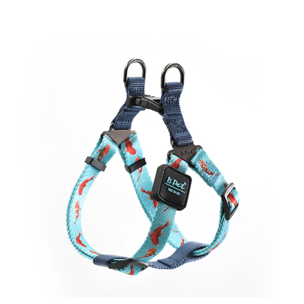 

Pet dog Harness Adjustment Colorful pattern Easy Control Handle for Small Medium Large Dogs Training Walking vest harness