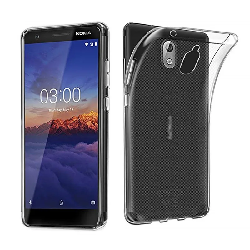 Мягкий прозрачный ТПУ силиконовый чехол для Nokia 3,1 TA-1049 TA-1057 TA-1063 TA-1070 задняя крышка 5,2 дюйма чехол для Nokia 3,1 Tpu чехол