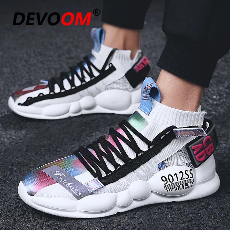 triple white mens trainers