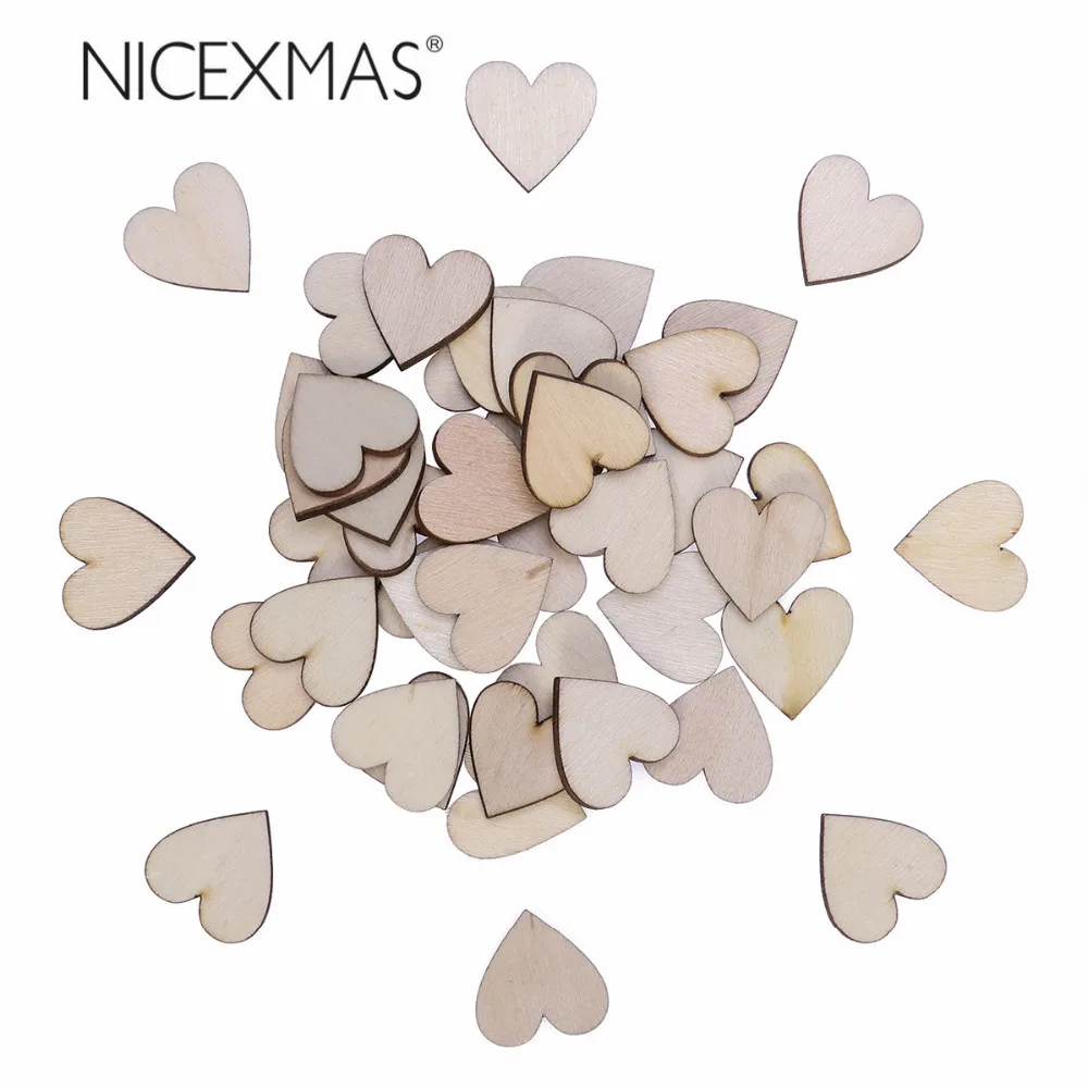 

Heart Shaped Fashion Nature Mini Wooden Love Heart Shapes Gift Making Decor Scrapbooking Craft Wood Craft Wedding Decor