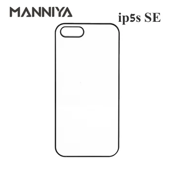

MANNIYA 2D Sublimation Blank phone Case for iphone 5/5s/SE with Aluminum Inserts and Tape Free Shipping!100pcs/lot