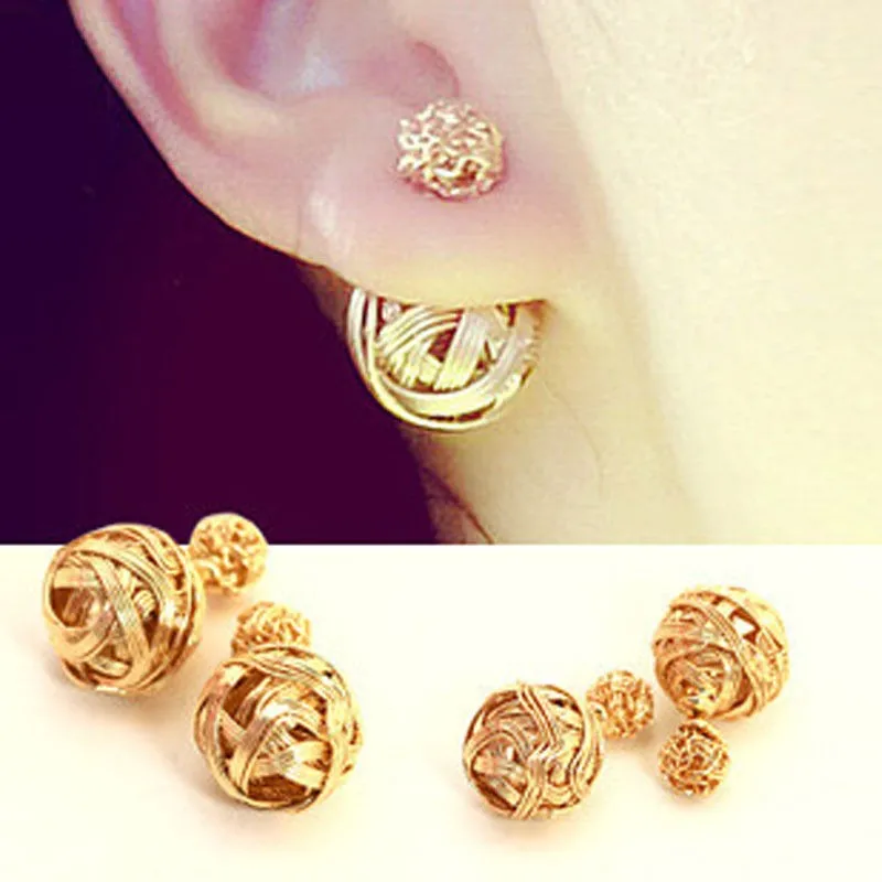 E0051-Hot-Selling-New-Fashion-Double-Sides-imitation-Pearl-Earring-Ball-Stud-Earrings-For-Girls-Gold (2)