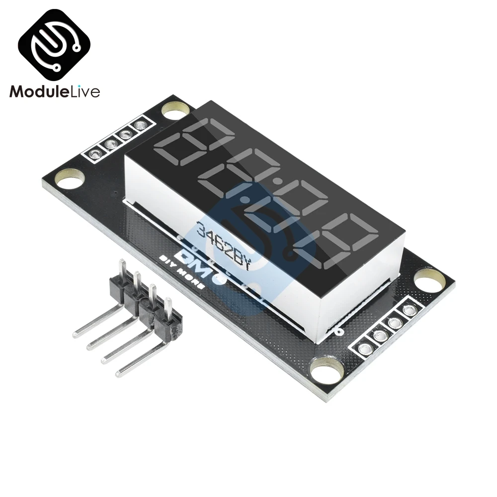 4 цифровой значный модуль дисплея для Arduino с часами 0 36 дюйма 7 сегментов