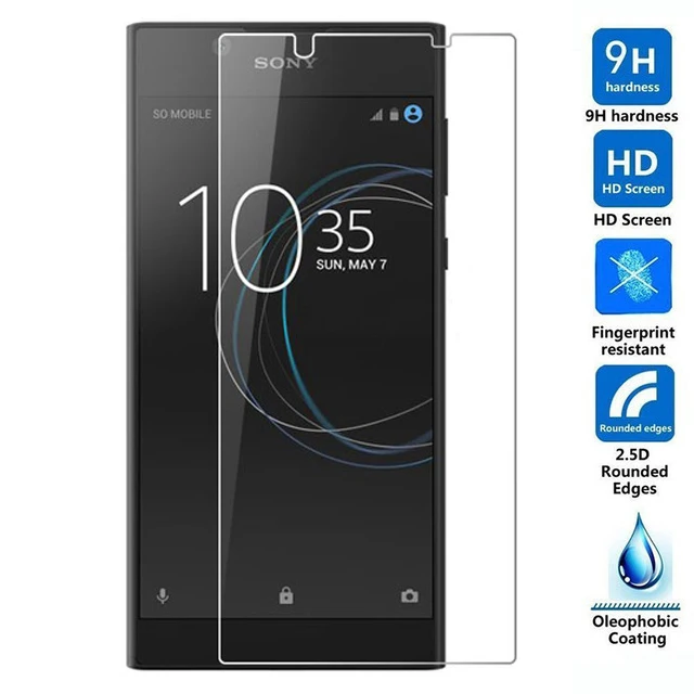 Закаленное стекло 2.5D для Sony Xperia L1 Высококачественная защитная пленка