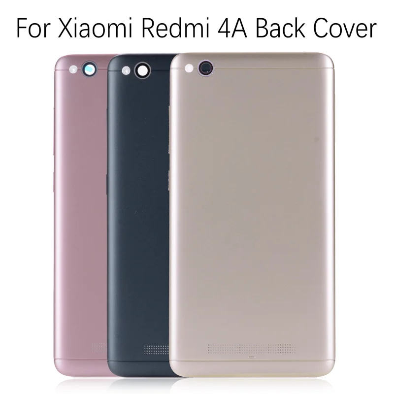 Задняя крышка для Xiaomi Redmi 4A на батарею золотой
