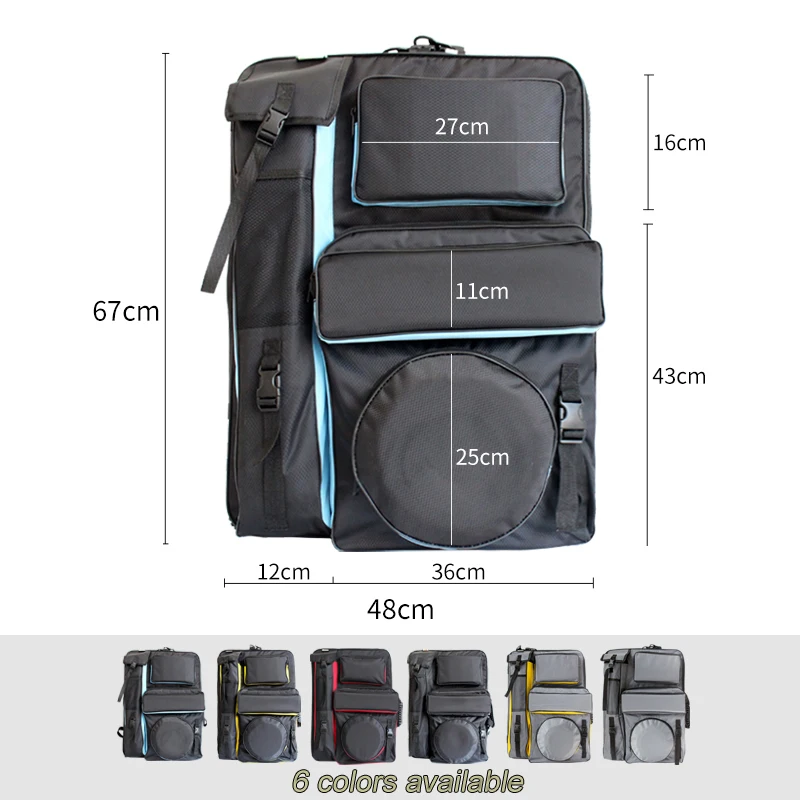 Günstige 4K Große Kunst Tasche Für Zeichnung set Wasserdichte Tragbare Kunst Kit Skizzen Tasche für zeichnung werkzeuge kunst liefert für künstler 68x48cm