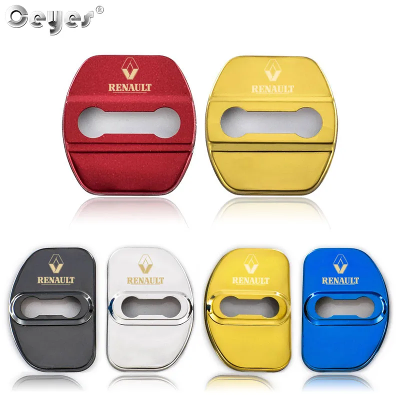 

Ceyes 3D New Design Car Styling Auto Decoration Door Lock Cover Case For Renault Megane Scenic Laguna Duster Sticker Accessories