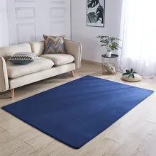 Новое поступление ковер твердый цветной коврик коралловый флис абсорбирующий коврик спальня прикроватное одеяло ванная комната коврик кухня нескользящий коврик