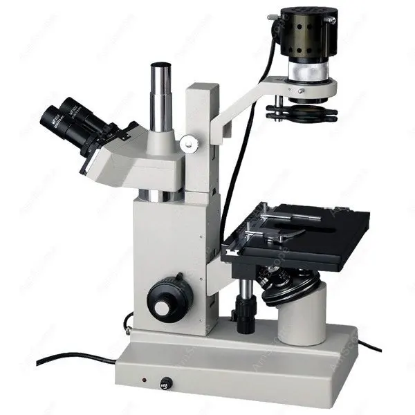 Инвертированный AmScope Supply инвертированный тринокулярный микроскоп 40X-800X SKU: IN200TB |