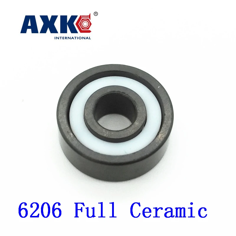 

2023 Real Rodamientos Axk 6206 Full Ceramic Bearing ( 1 Pc )30*62*16 Mm Si3n4 Material 6206ce All Silicon Nitride Ball Bearings