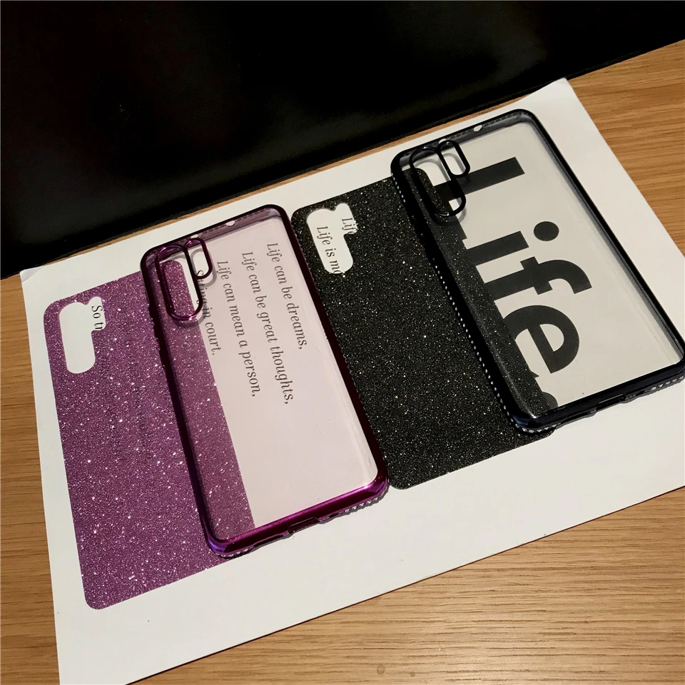 Чехол для huawei P30 Pro P20 Lite Коврики 20 10 крышка со стразами Алмазный Блеск силиконовый