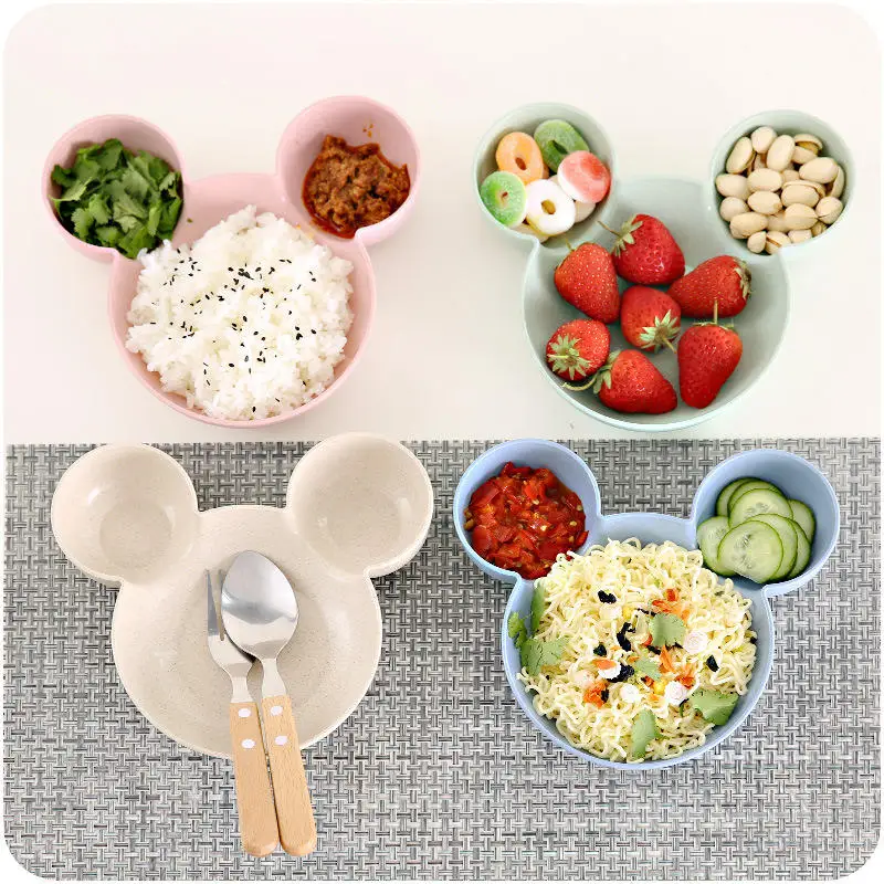 

Cartoon Cute Ears Plate Tableware