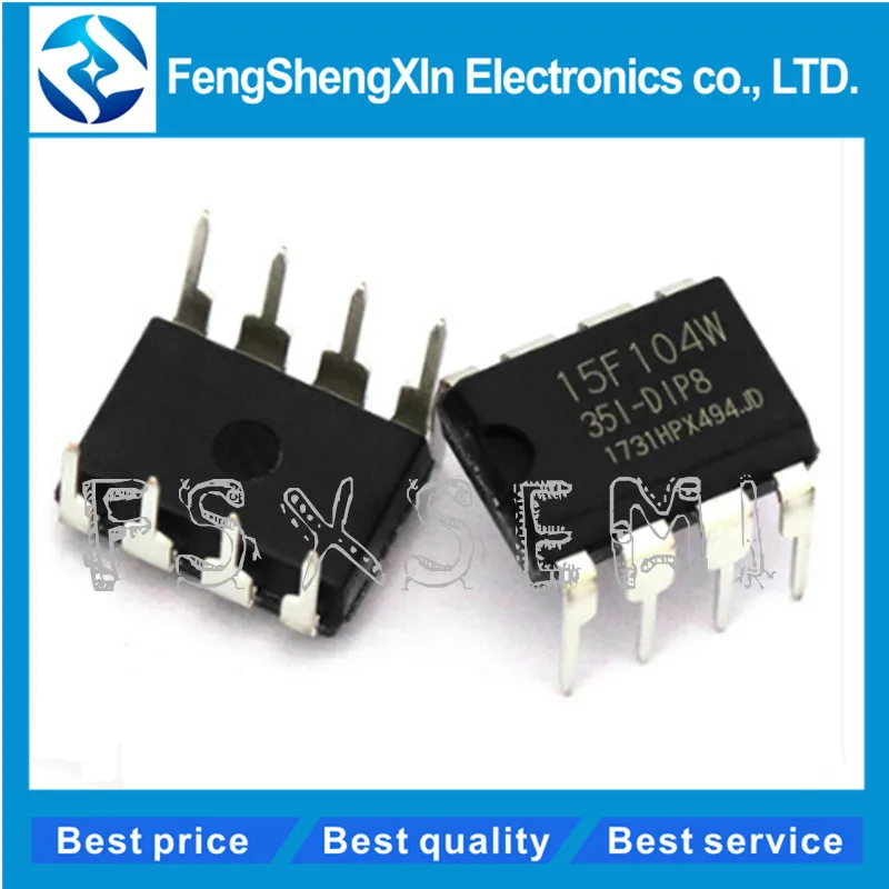 

10pcs/lot STC15F104W-35I-DIP8 STC15F104W DIP-8 Single chip microcomputer chip