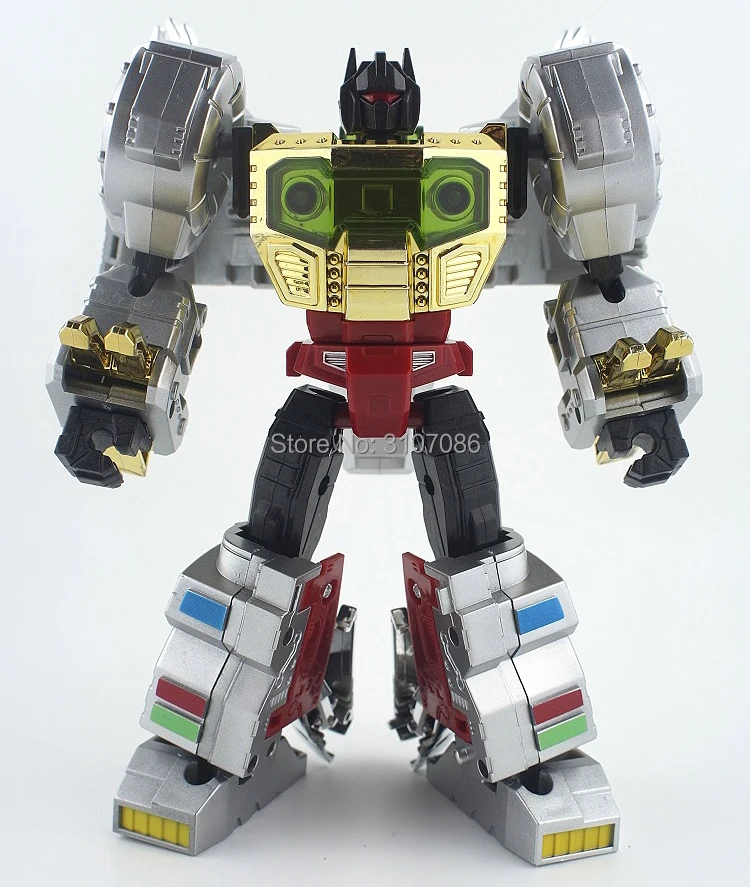 Трансформация G1 Dinobots MP-08 Гримлок Thrid-part reximus voyager oversize king seat фигурка робота игрушки