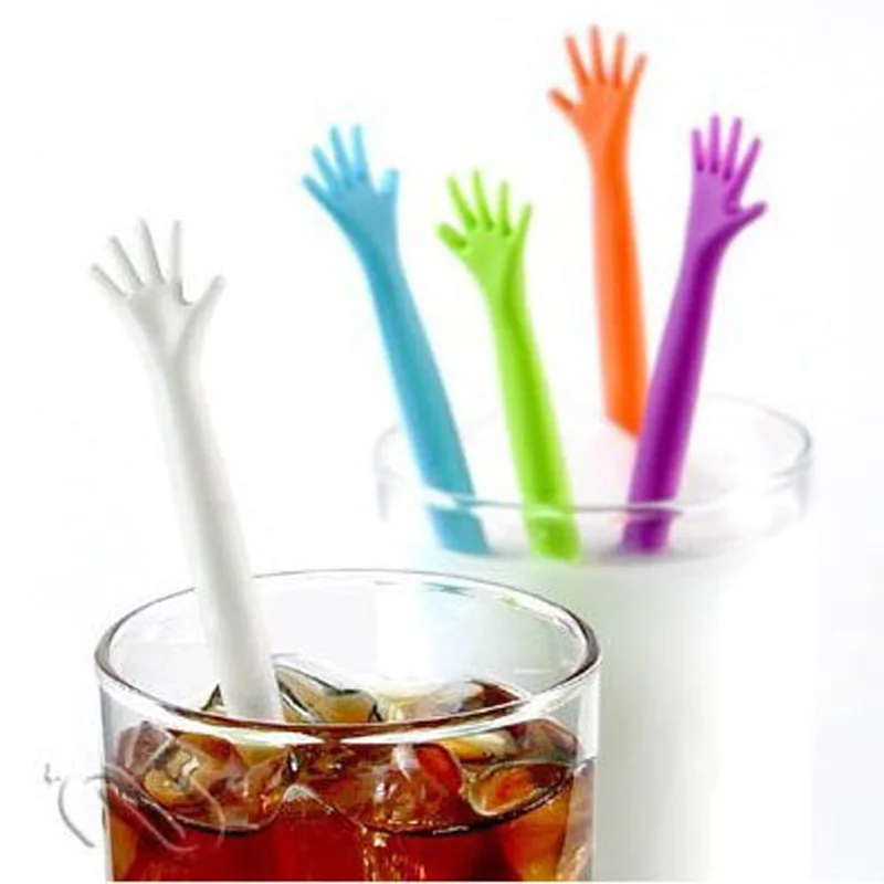 

5 Pcs A Pack HELP ME Coffee Stirrer Coffee Drinks Fruit Tableware Stir Bar Stick Mixing Restaurant Bar Kitchen Practical Tools