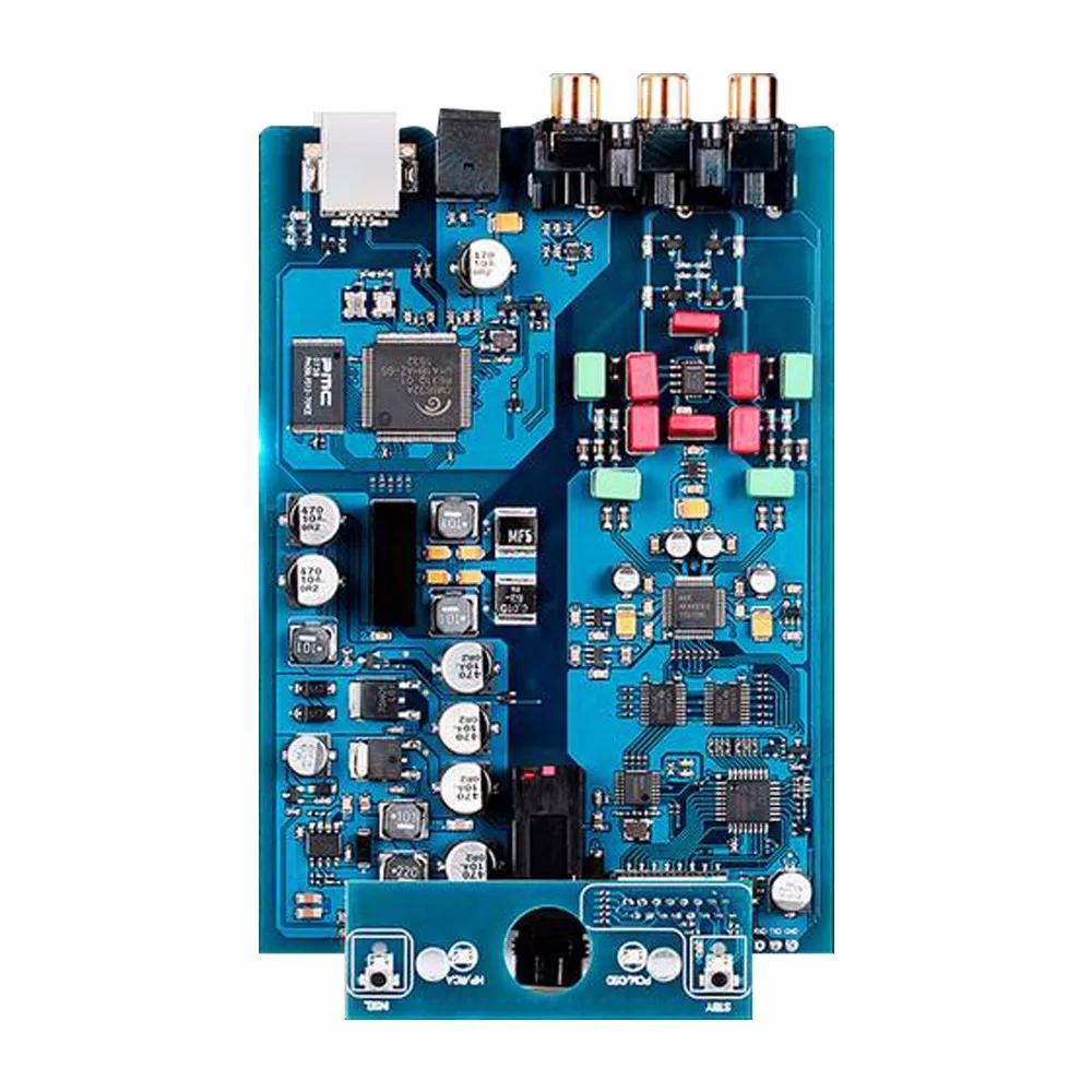 Decoder SMSL T1 Tube Headphone Amplifiers AK4490EQ+CM6632A DAC DSD512 384KHZ/32Bit OPTIC/Coaxial/XMOS/USB Analog Input 2017 New