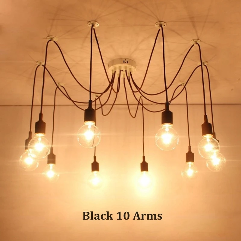 Multicolor 6/8/10 Heads Silicone Chandelier Pendant Lamp Ceiling Light Fixture Multicolor 6/8/10 Heads Silicone Chandelier Pendant Lamp Ceiling Light Fixture