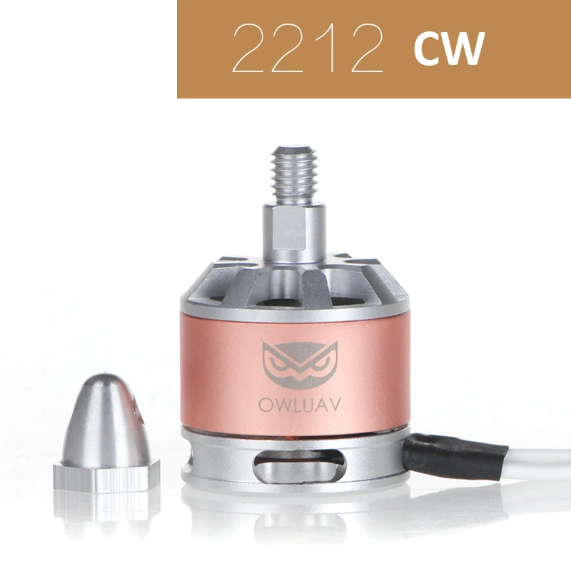 

1PCS RC Drone 2212 Motor CW CCW 910KV Self Locking Brushless Motors with 3.5mm Banana Head for Quadcopter Aerial Photography