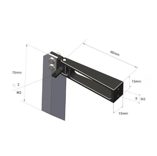 حرية الملاحة عجلات القيادة الدفة المعدنية ل البسيطة مونو rc سباق القوارب TS-06015D الغيار
