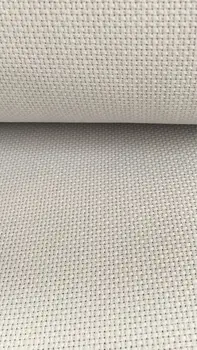 

New arrival 40x40cm dove grey 14ct cross stitch fabric aida coth canvas DIY handmade needlework sewing craft supplies
