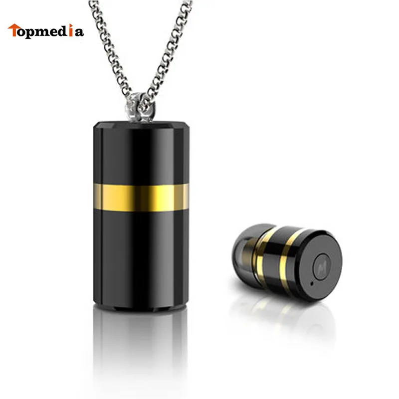 M2 Wireless Bluetooth Metal Pendant Earphone Heads...