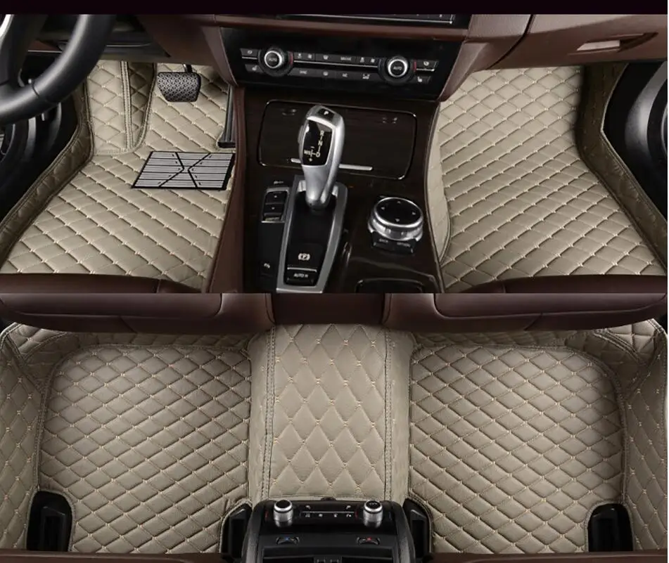 

mili Custom car floor mats For Jaguar All Models XE XF XJ F-PACE F-TYPE Brand Firm Soft Car Accessories Styling Auto Floor mat