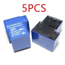 5 шт./лот реле SLA-12VDC-SL-A 4-контактный набор нормально открытого 12VDC 30A 250VAC T90