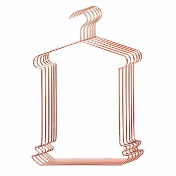 

Hoomall 5pcs/set Metal Plating Rose Gold Swimming Suit Rack Swimming Trunks Skirt Hanger Colthes Hanger Storage Racks