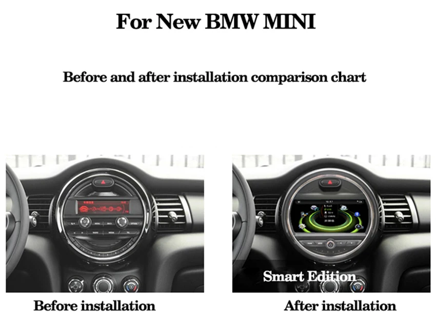 Discount Liislee Android Car GPS Navigation Navi player For BMW Mini 2015~2016 Multimedia Audio Video Radio Android Bluetooth Stereo 0