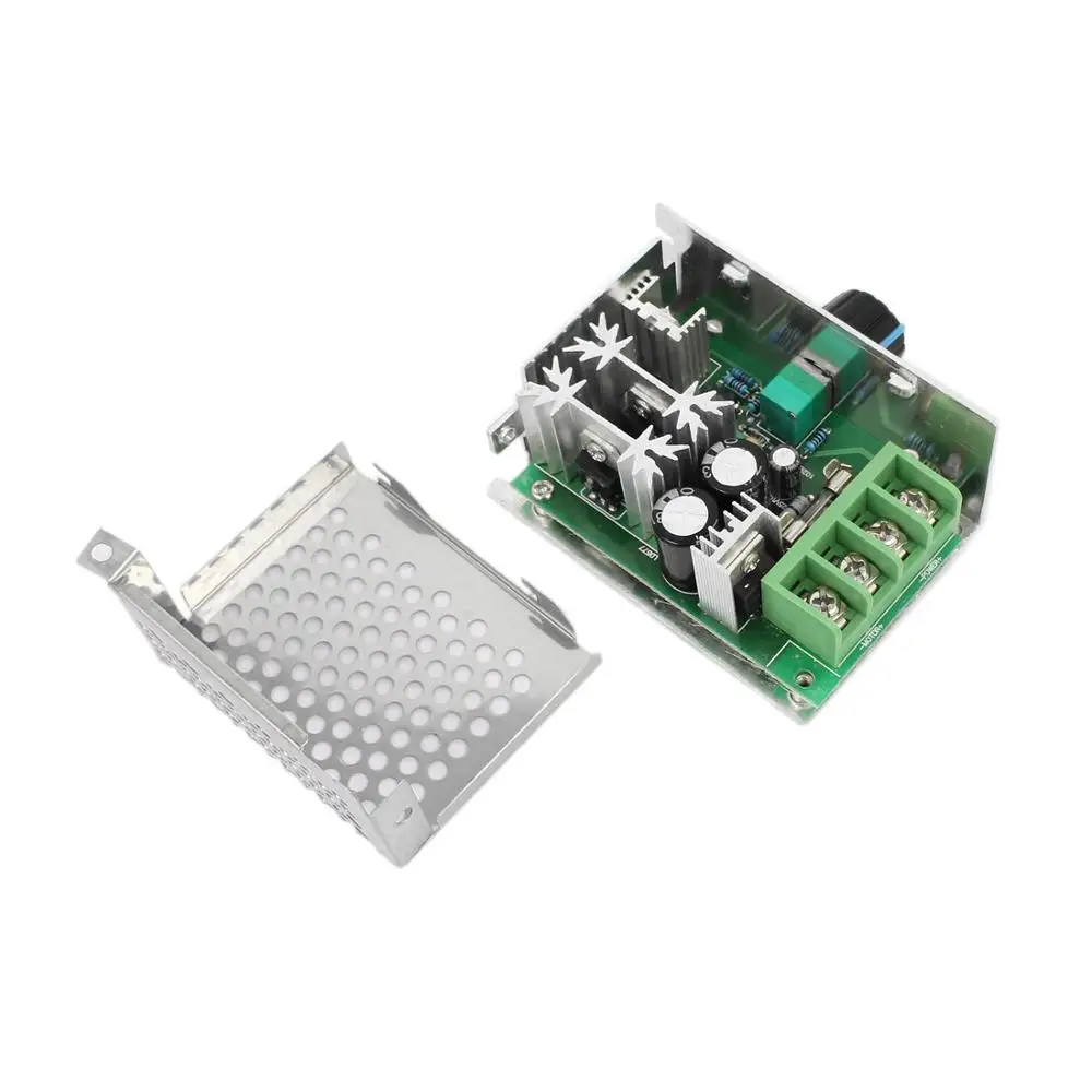 

UXCELL Hot Sale 10-60V 20A Adjustable 25KHz PWM DC Motor Speed Controller Regulator Switch with Reverse Polarity Protection