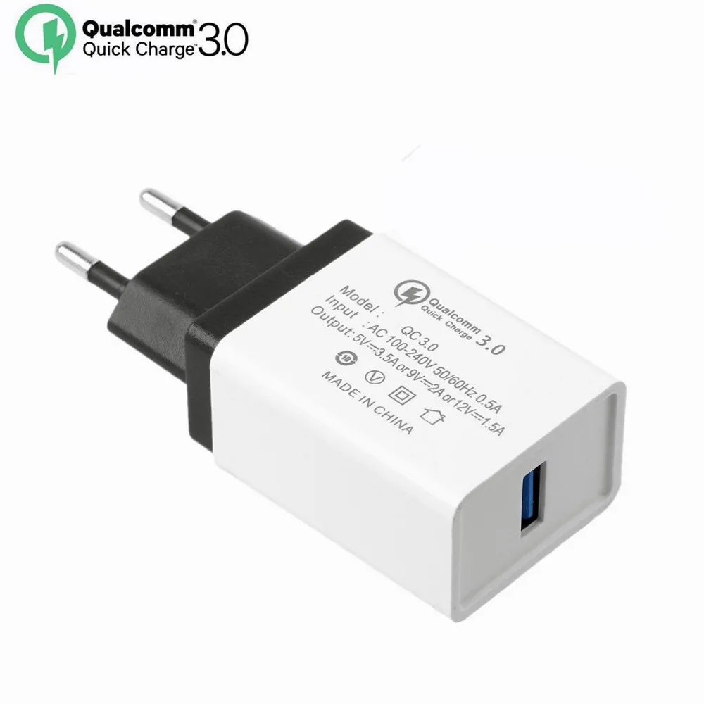 Быстрое зарядное устройство usb 3 0 для iphone 7 8 Plus X QC телефона Samsung Xiaomi redmi 6a Mi8 Huawei mate 20