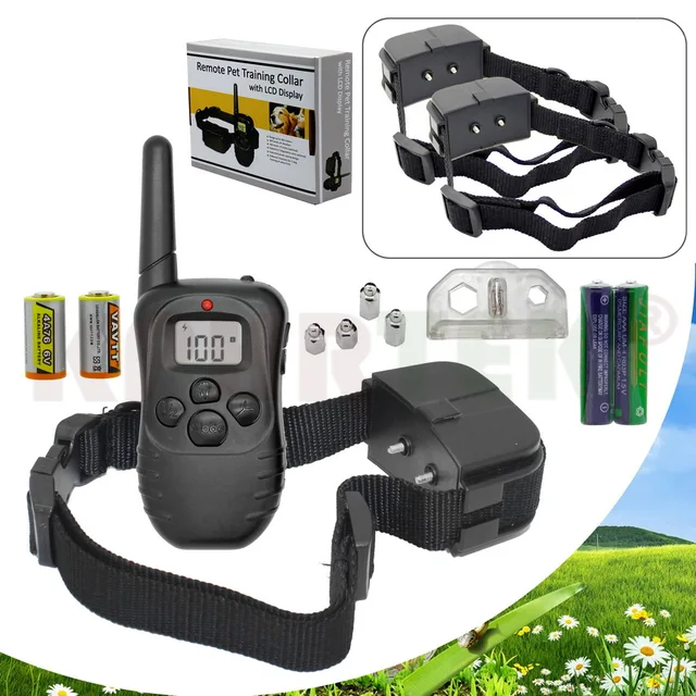 998D-1 Remote Dog Training Collar (300m LCD) 1