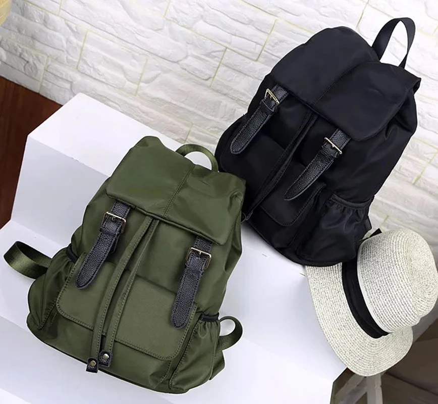 

2018 Vintage Men Women nylon Backpacks School Bags for Teenagers Boys Girls Large Capacity Laptop Backpack Fashion Men Backpack
