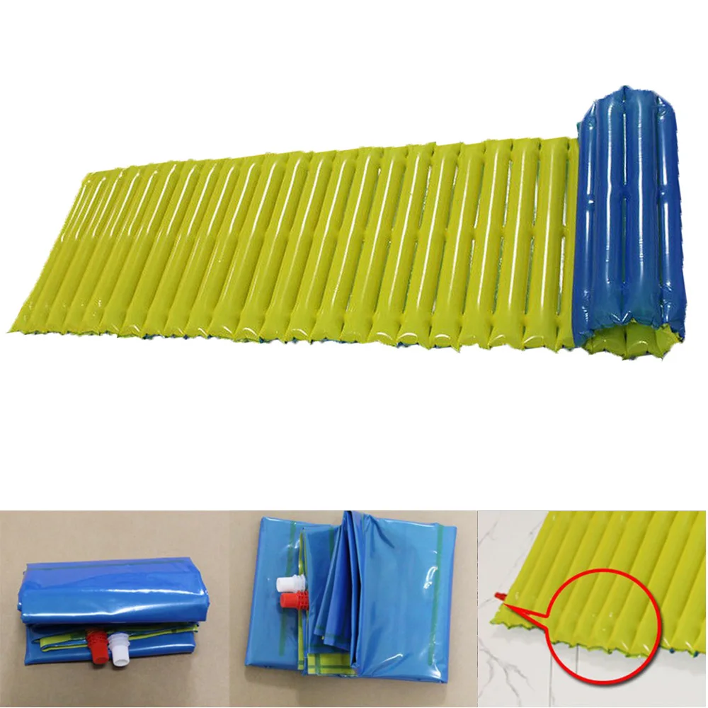 

Outdoor Air Mattress Inflatable Cushion Tube Camping Mat Travel Beach Moisture-proof Sleeping Pad Colchones Para Dormir