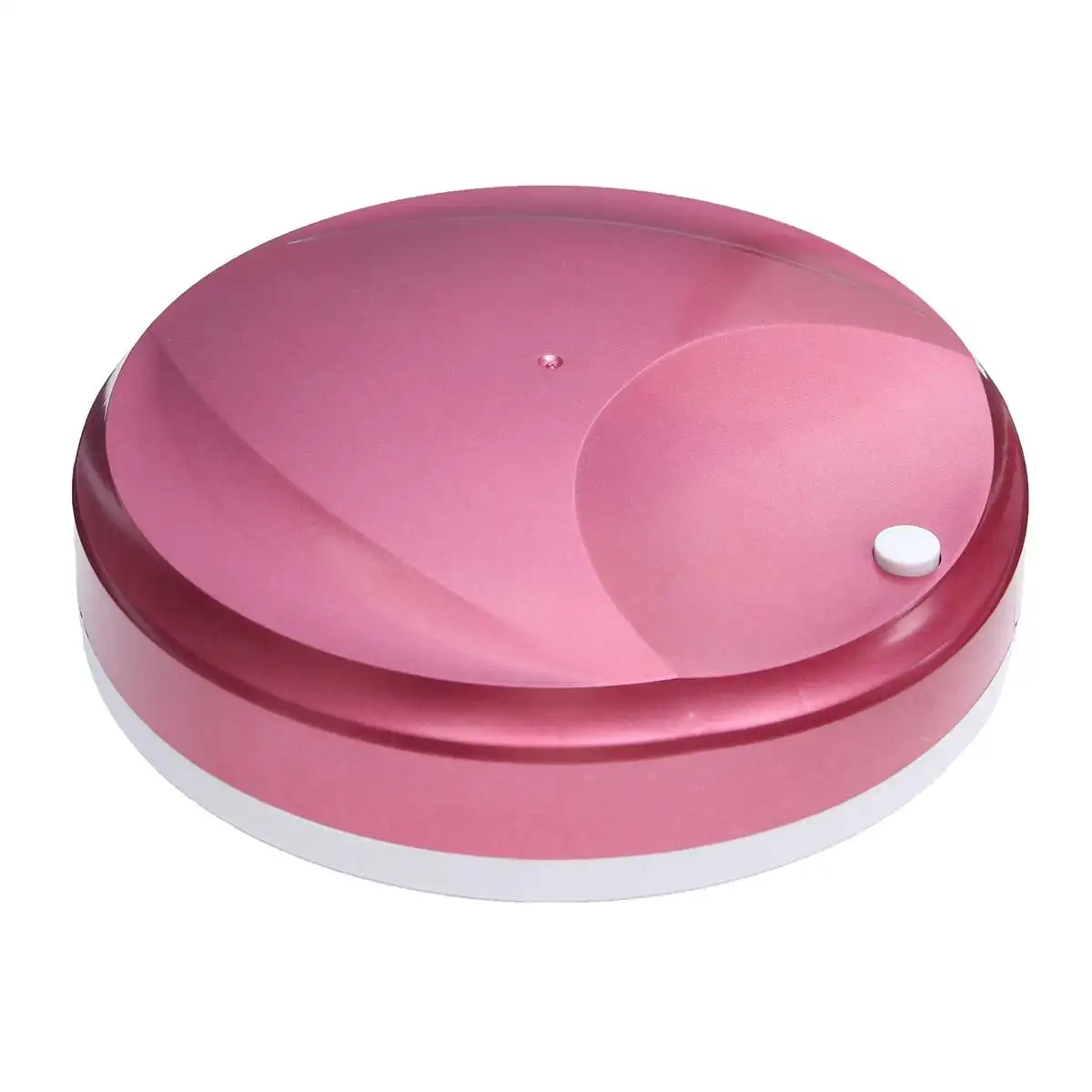 Pink USB Перезаряжаемый робот для автоматической очистки умный подметальный пол робота от пыли и грязи бесшумный Вакуумный Пылесос для домашнего офиса очиститель - Цвет: Pink