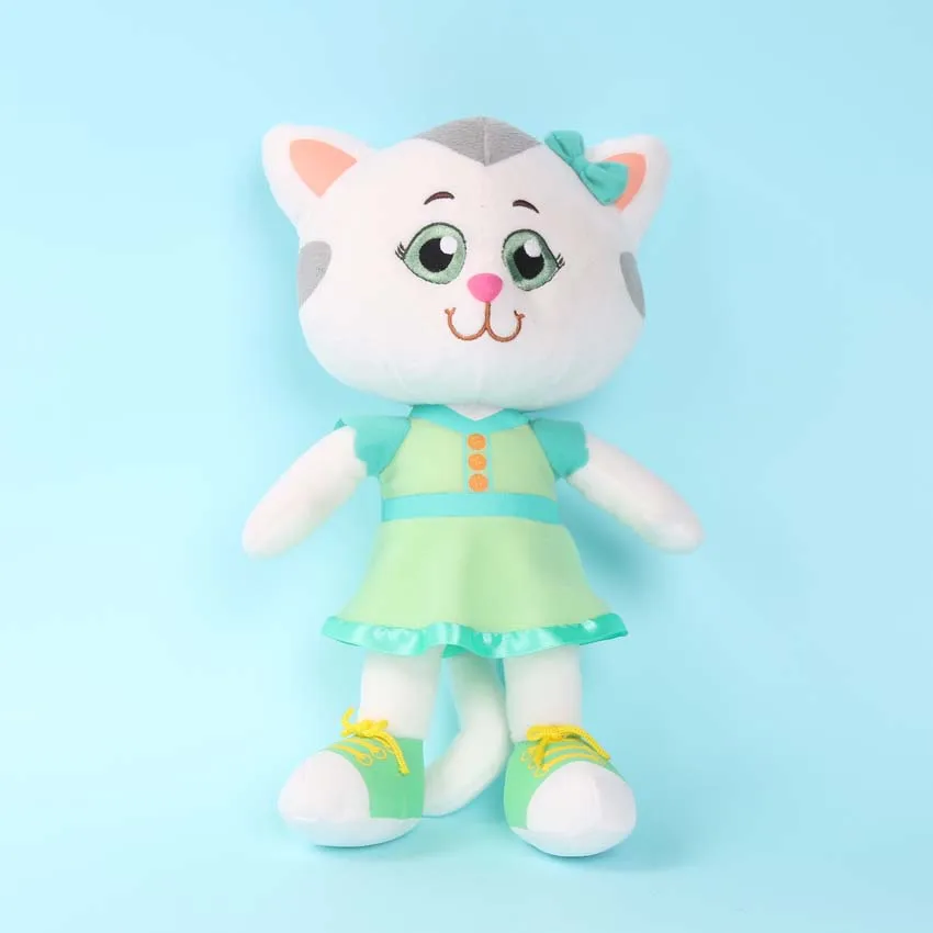 2 шт./лот Даниэля Тигра плюшевые Катерина KittyCat друг Daniel Tiger kitty плюшевая кукла Игрушечные лошадки детский подарок