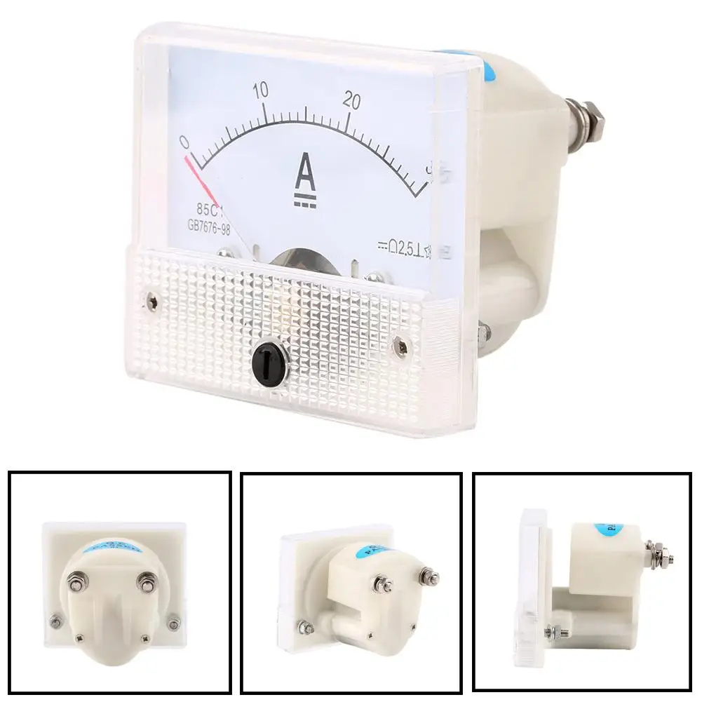 

DC 0-30mA Mini Ammeter Panel meter Tester Amperimetro Analog amperemeter For Experiment Home Use diagnostic-tool