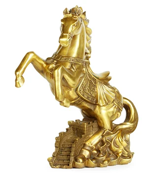 

A horse with copper ornaments, high-end business gifts