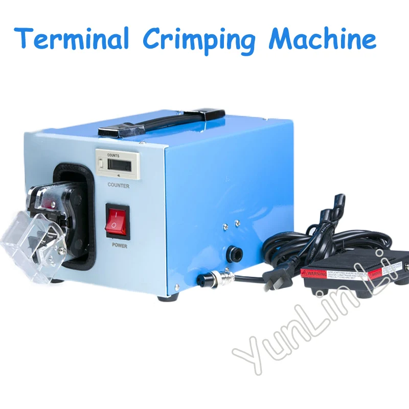 

Pneumatic Terminal Crimping Machine Terminal Press Machine with Digital Display Counter AM-202