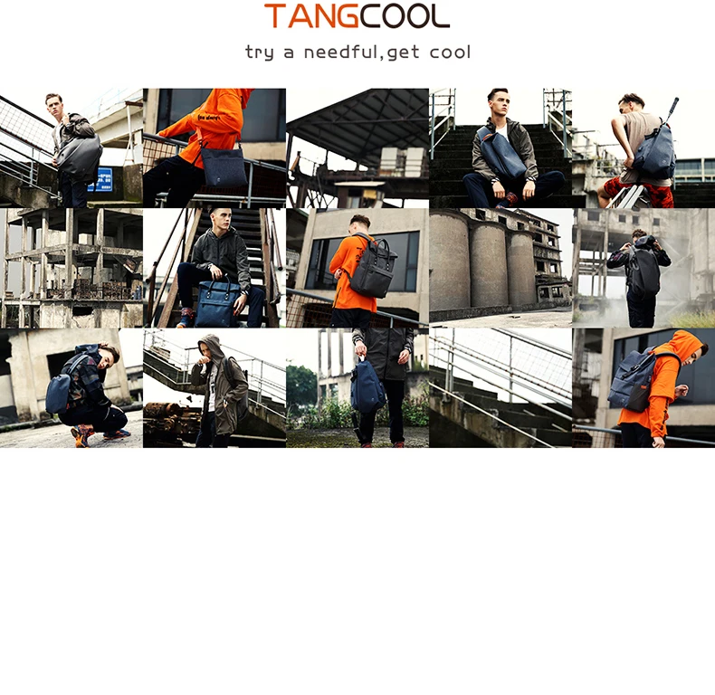 Tangcool брендовая Новая мужская нагрудная сумка модная повседневная Водонепроницаемая Мужская нейлоновая сумка через плечо в Корейском стиле для студентов Подростковая сумка-тоут