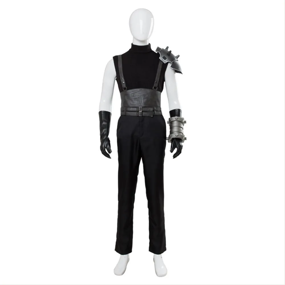 Final Fantasy VII FF 7 Cloud Strife костюм для косплея Хэллоуина карнавальный костюм|Игровые