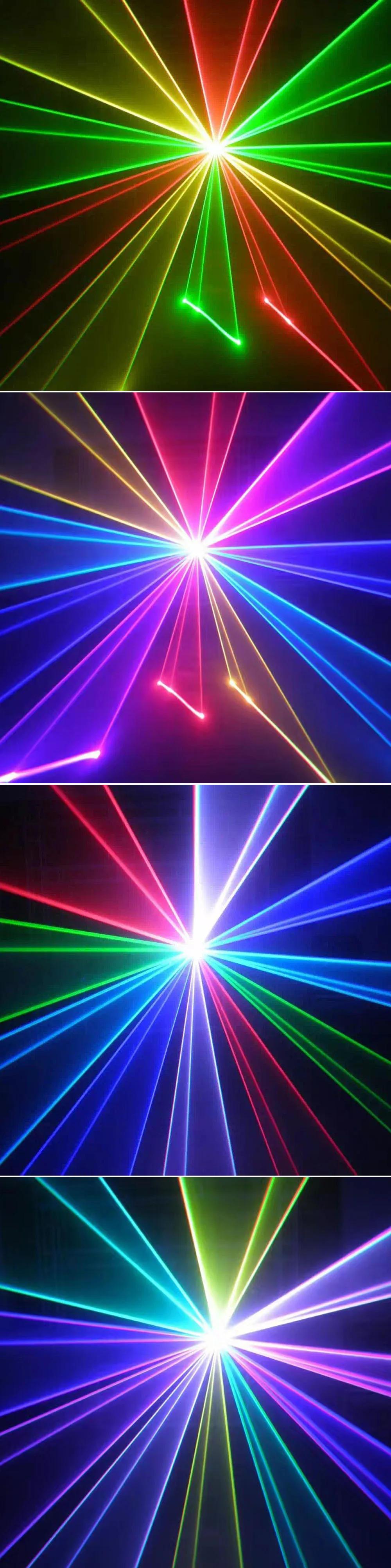DJ лазерный свет этапа Цвет 5 Вт (3/4/8/10 W) моделей RGB проектора 3 W светодиодный сценический эффект освещения для дискотек света Рождество
