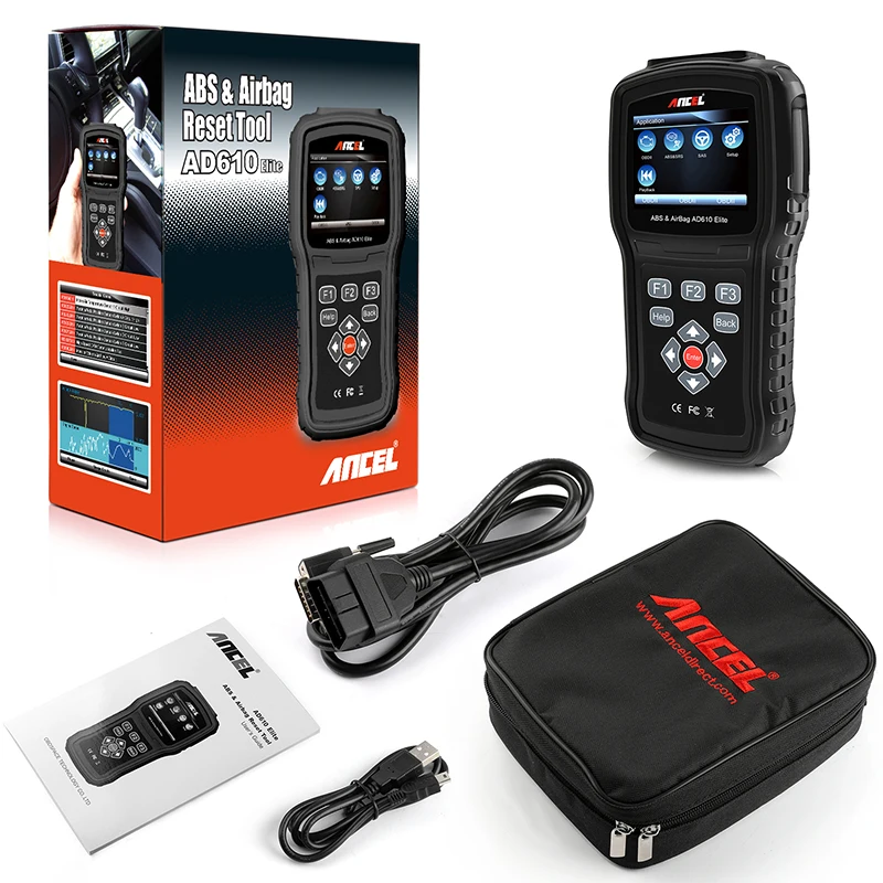 Автомобильный диагностический сканер Ancel AD610 Elite OBD2 устройство для диагностики