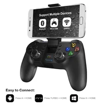 Геймпад GameSir T1s для PS3 Bluetooth 2,4 ГГц проводной джойстик ПК для SONY Playstation 3 MCU чип подсветка для PS3