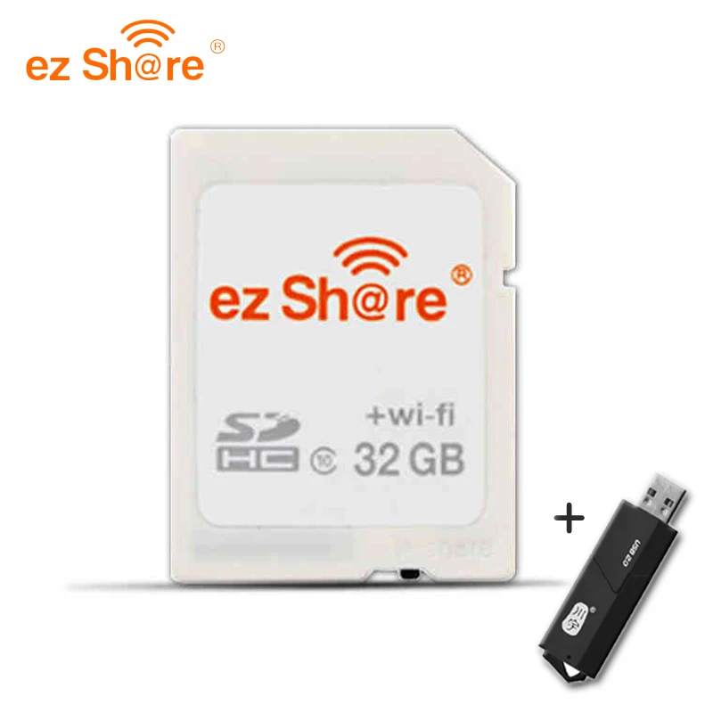 SD-карта EZ share 8 ГБ 16 беспроводная Wi-Fi 32 класс 10 SDHC бесплатная доставка | Компьютеры и