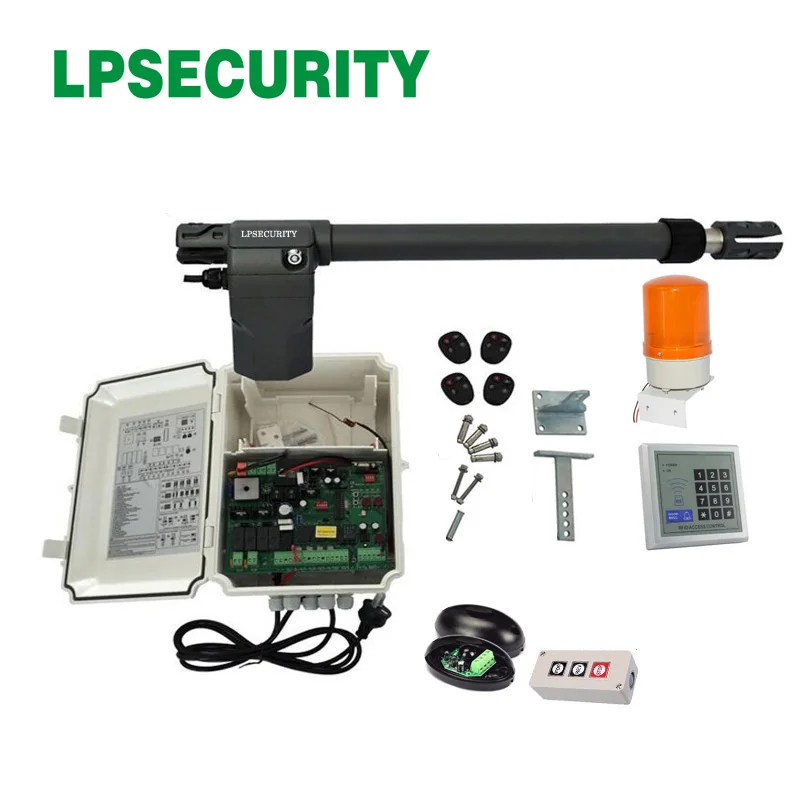 220V AC Single Swing Arm Gate Opener Automatic Residential Operator