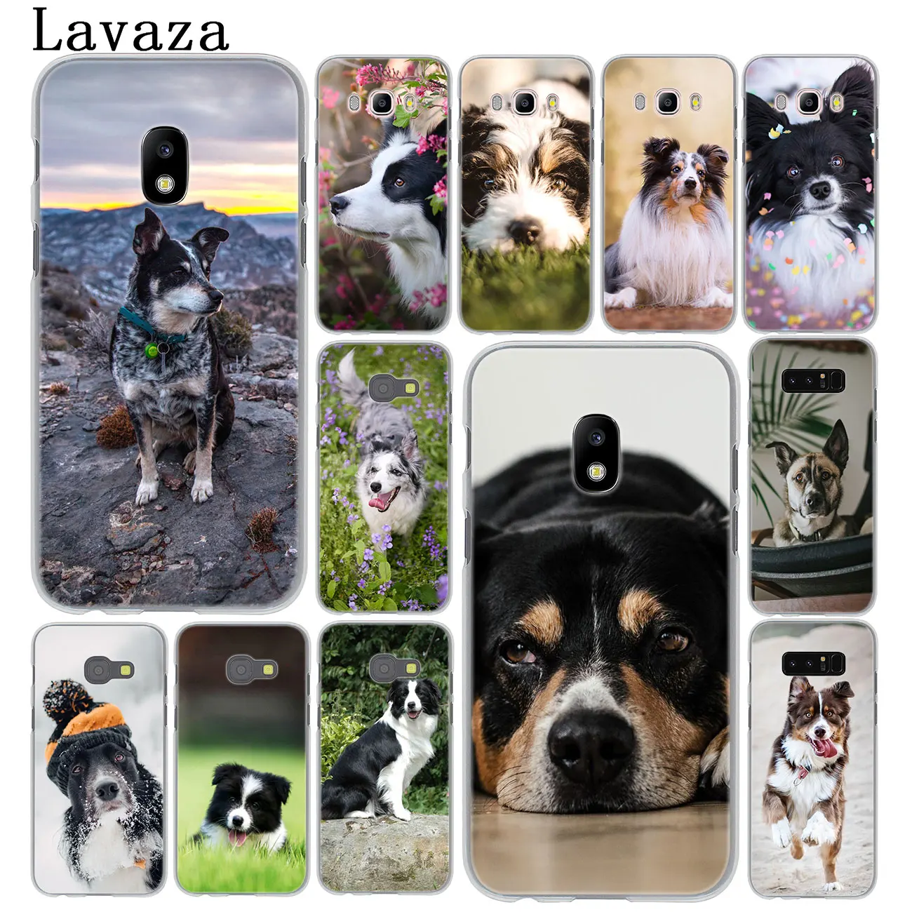 Милый чехол для телефона Lavaza Border Collie Dog Samsung Galaxy J8 J7 Duo J6 J5 J4 Plus 2018 2017 2016 J2 J3 Prime 2015 |