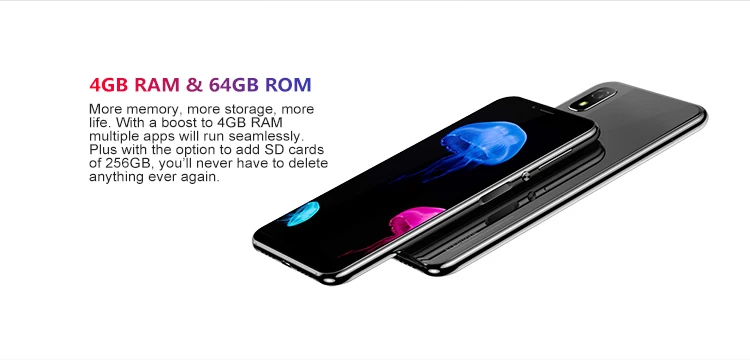 ELEPHONE A4 PRO 4GB RAM 64GB ROM MTK6763 2.0GHz Octa Core 5.85 Inch HD+ Full Screen Side Fingerprint Android 8.1 4G LTE Smartphone