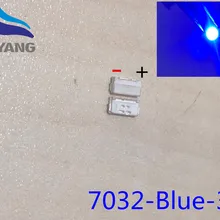 50 шт. для SAMSUNG Quantum Dot tv подсветка приложения светодиодный Edge светодиодный серии 1 Вт 3 в 7032 синий PKG