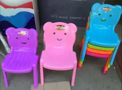 Для От 1 до 2 лет дети милый маленький медведь Детский сад стулья Детская безопасность утолщаются Маленький Стул
